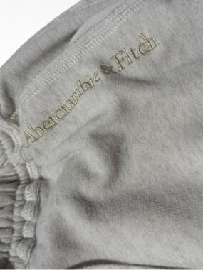 Abercrombie & Fitch Light Gray Jogger Bottoms